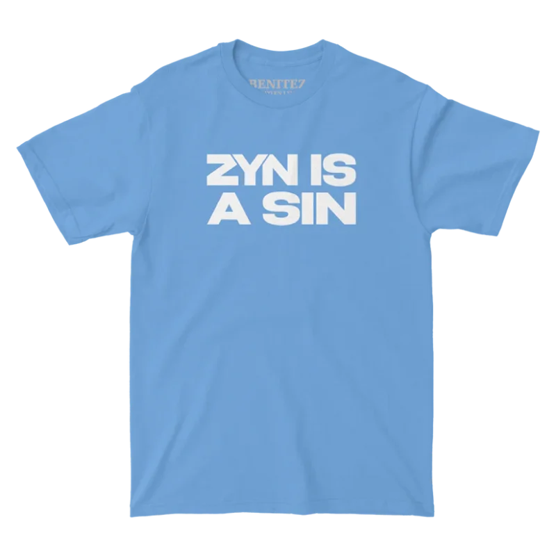 Zyn is a Sin Blue Tee