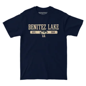 Benitez Lake Navy Tee