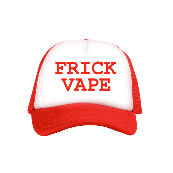 Frick Vape Red Trucker Hat