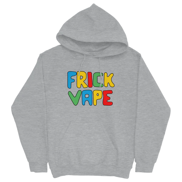 Fun Frick Vape Heather Grey Hoodie