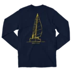 Sailing Navy Long Sleeve BackSide