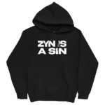 Zyn is a Sin Black Hoodie