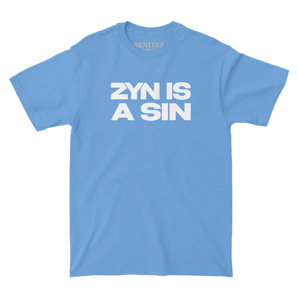 Zyn is a Sin Blue Tee